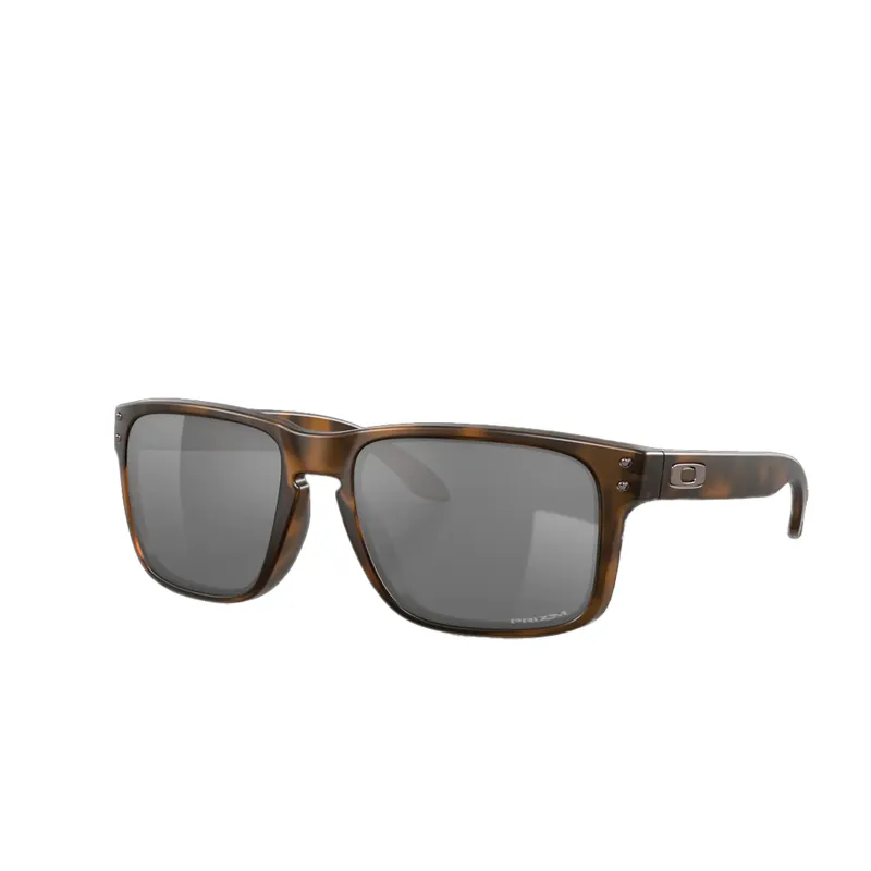 Oakley Holbrook Sunglasses Matte Brown Tortoise Prizm Black Lenses