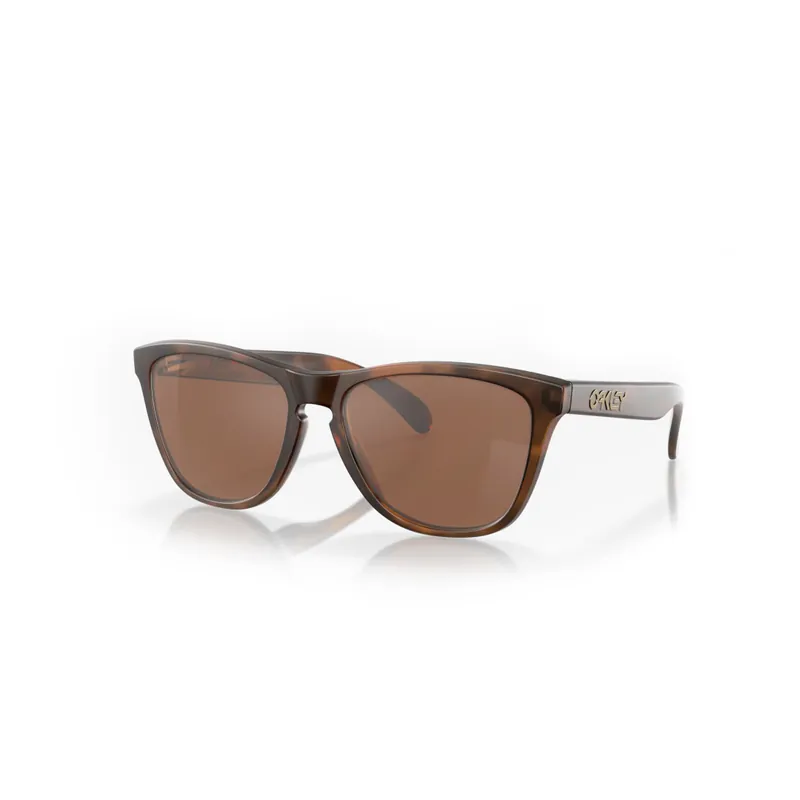 Oakley Frogskins Sunglasses Matte Tortoise Prizm Tungsten Lenses