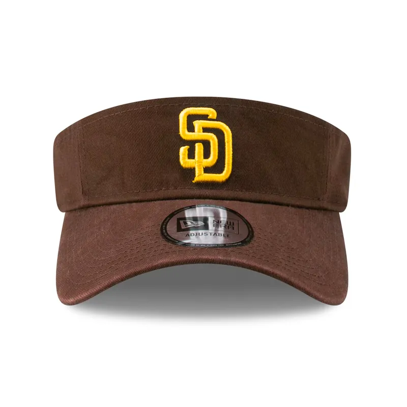 New Era San Diego Padres Evergreen Visor Burnt Wood Brown