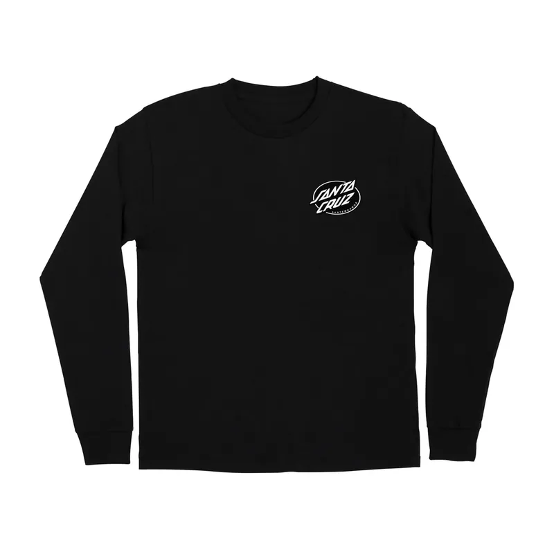 Santa Cruz Winkowski Vision Mens Long Sleeve T-Shirt Black