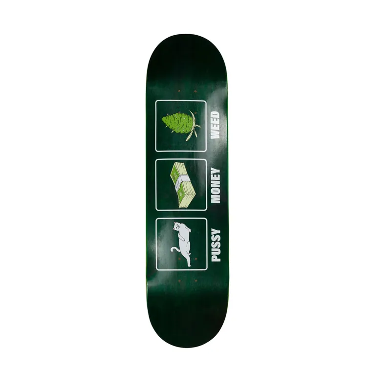 Rip N Dip Pussy Money Weed Deck Black - RIPNDIP