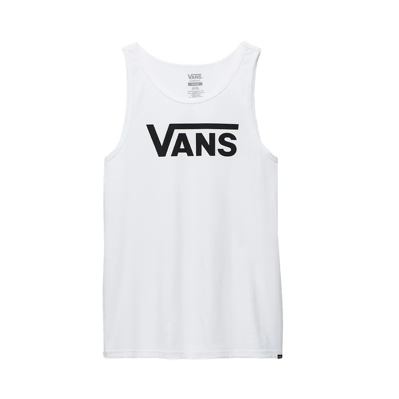 Vans Classic Tank Top White Black