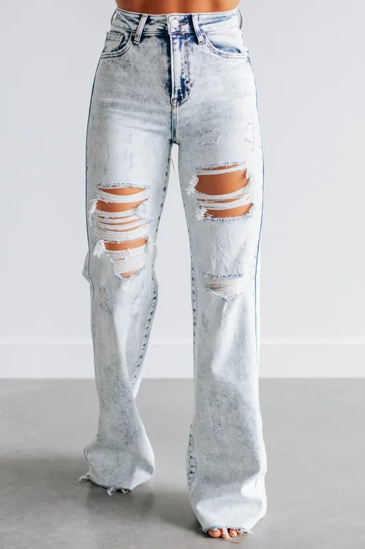 Avril Risen Jeans - Vintage Light Wash