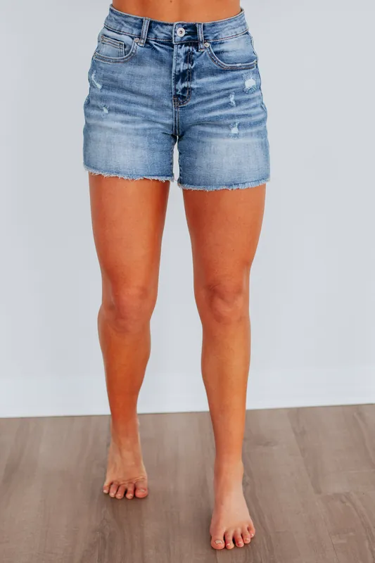 Sicily Mica Shorts - Mica Denim