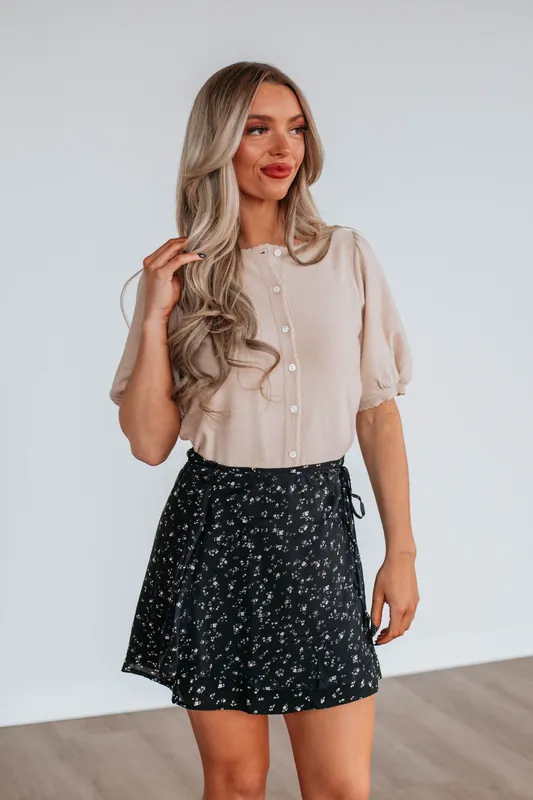 Leanora Floral Skirt - By Together