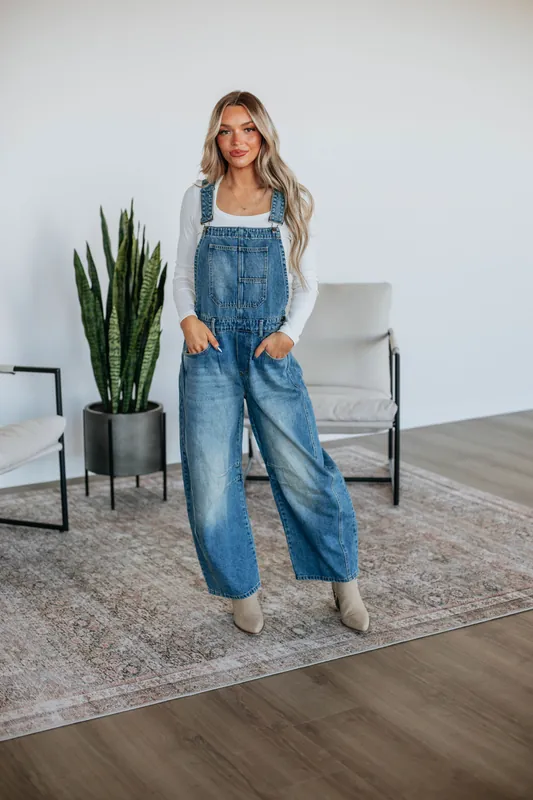 Zander Denim Overalls - Listicle