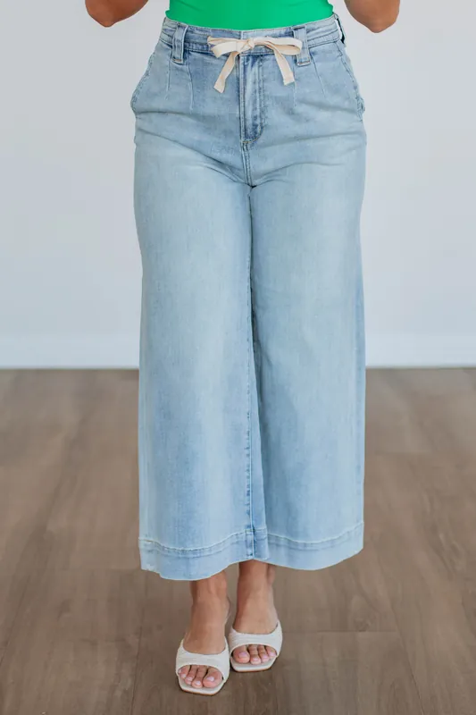 Avah Wide Leg Pants - Miou Muse