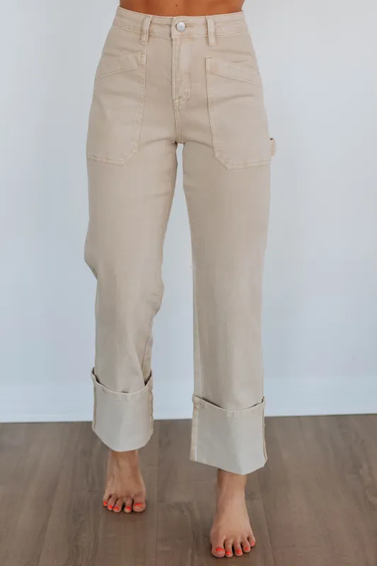 Erin Risen Jeans - Khaki