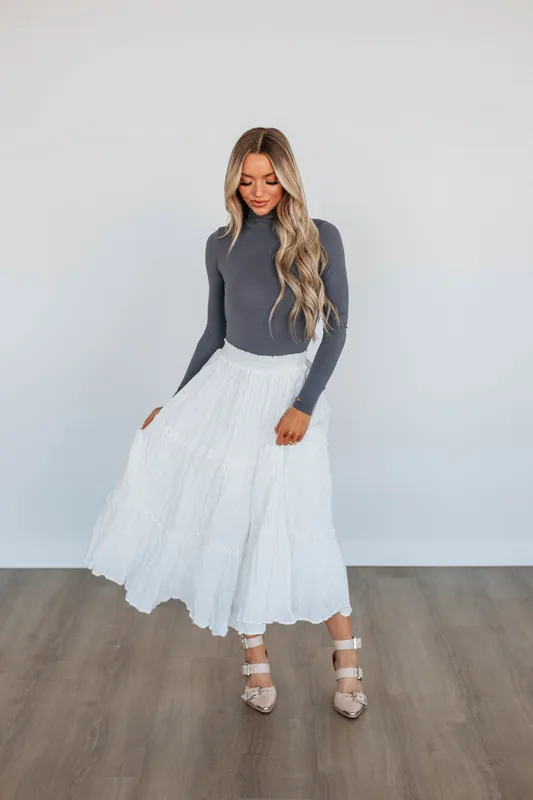 Sonita Tiered Skirt - Wishlist