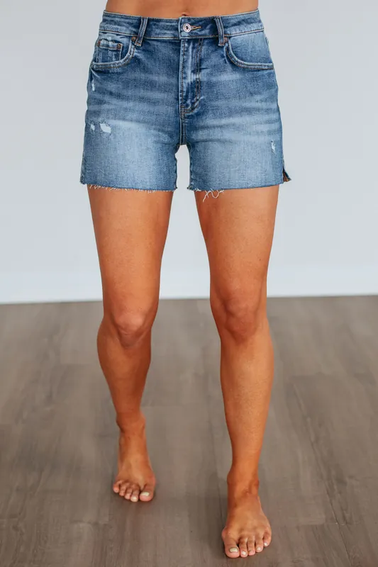 Reggie Mica Shorts - Mica Denim
