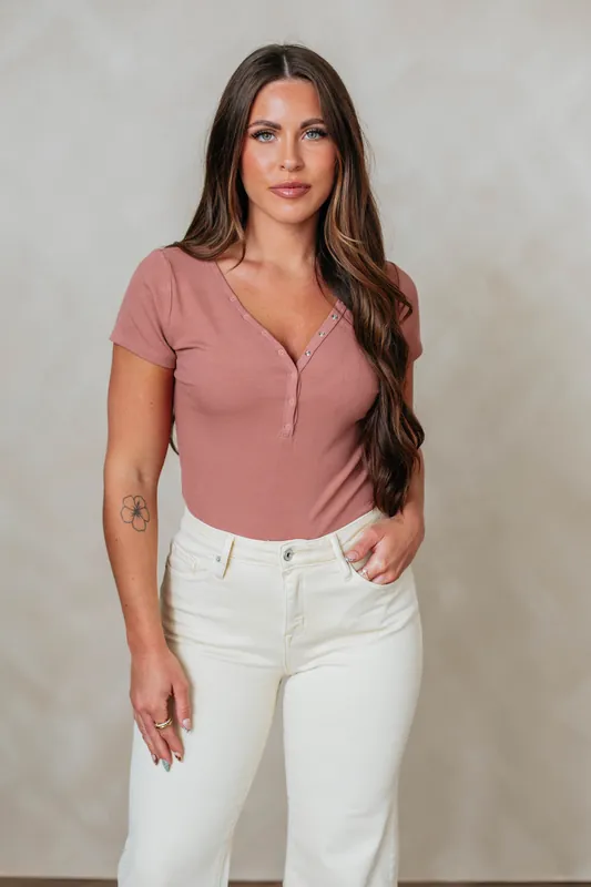 Kalliope Ribbed Bodysuit - Wishlist