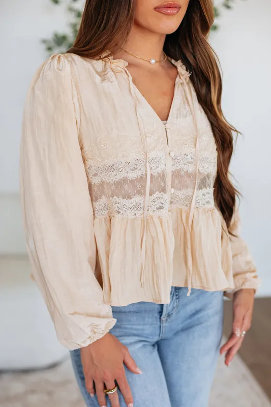 Scottlynn Peplum Top - By Together