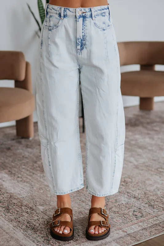 Else Denim Pants - Miou Muse
