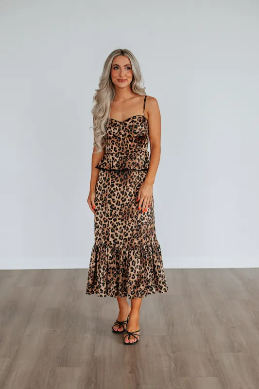 Zaynah Leopard Dress - Klesis