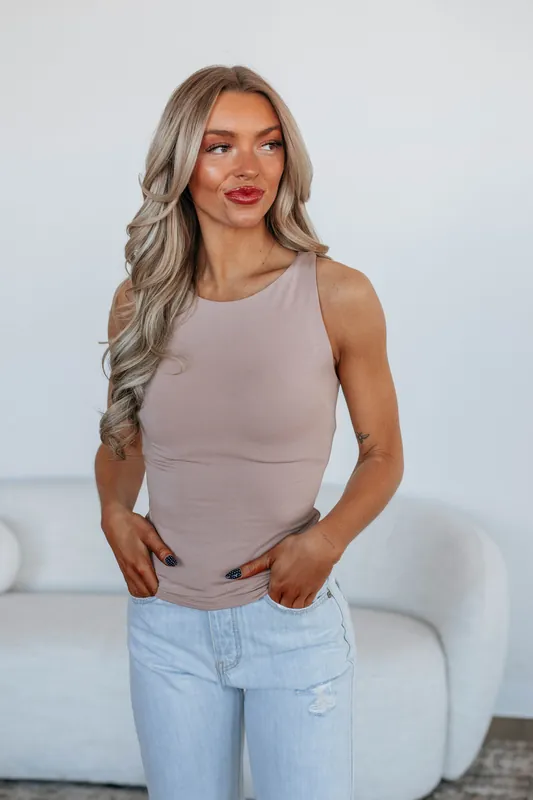 Ariel Basic Tank - Hazelnut