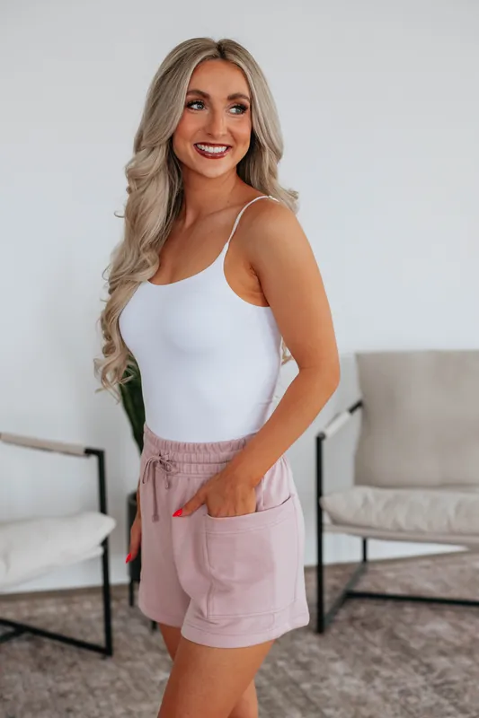 Lio Lounge Shorts - Blush