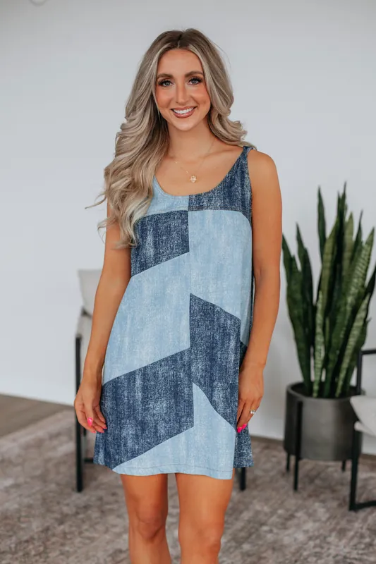 Kenleigh Denim Dress - Sew In Love