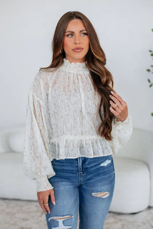 Lyla Floral Blouse - By Together