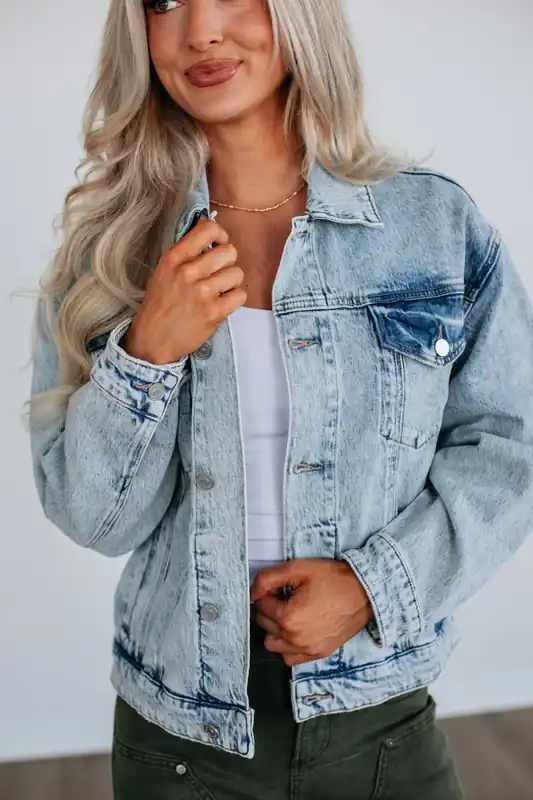 Dielle KanCan Denim Jacket - Kan Can