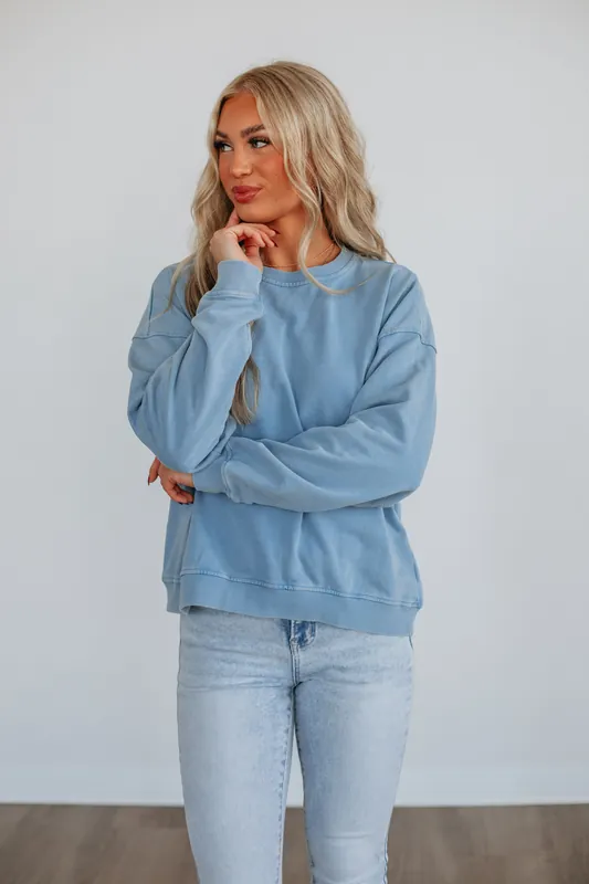 Amala Washed Crewneck - Wishlist