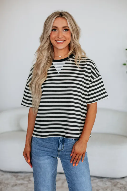 Jax Striped Top - Wishlist