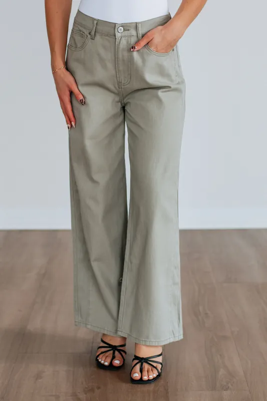 Saxton Wide Leg Pants - Wishlist