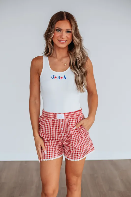 Star Spangled Stunner Bodysuit - Le Lis