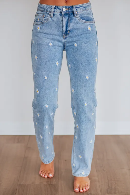 Jaylee Mica Jeans - Mica Denim