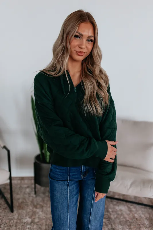 Maydee Quilted Pullover - Rae Mode
