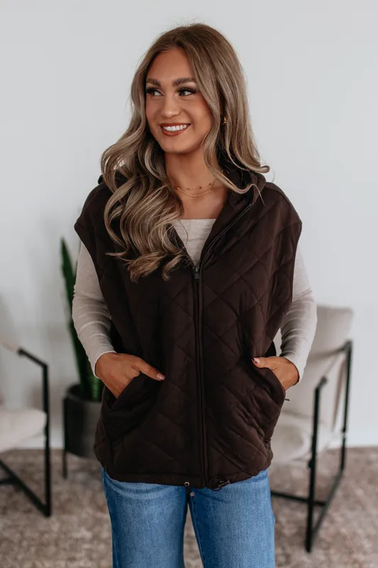 Leanna Quilted Vest - Rae Mode