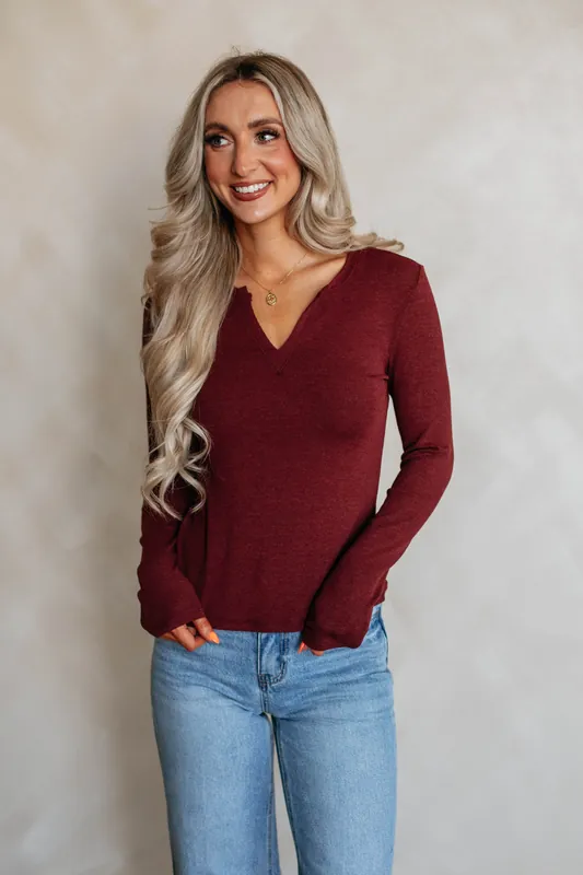 Faye Long Sleeve Top - Be Cool
