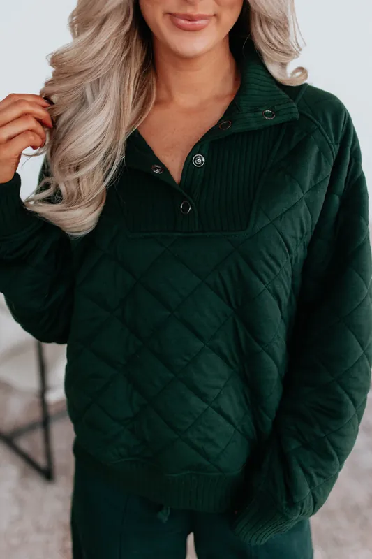 Senara Quilted Pullover - Rae Mode