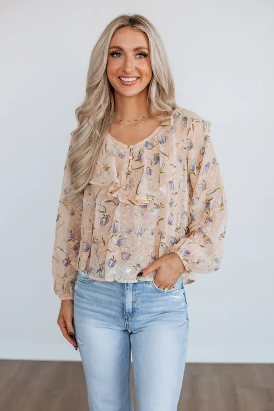 Laurie Floral Blouse - By Together