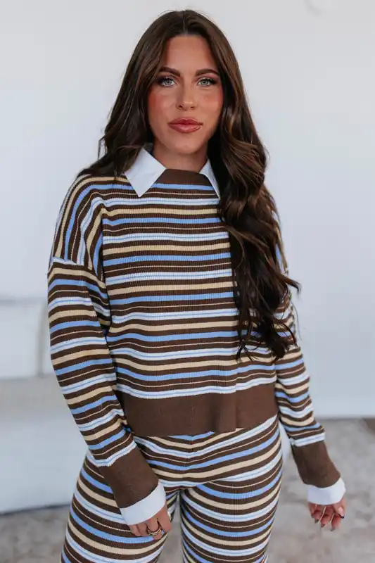 Evelyn Striped Top - Bailey Rose