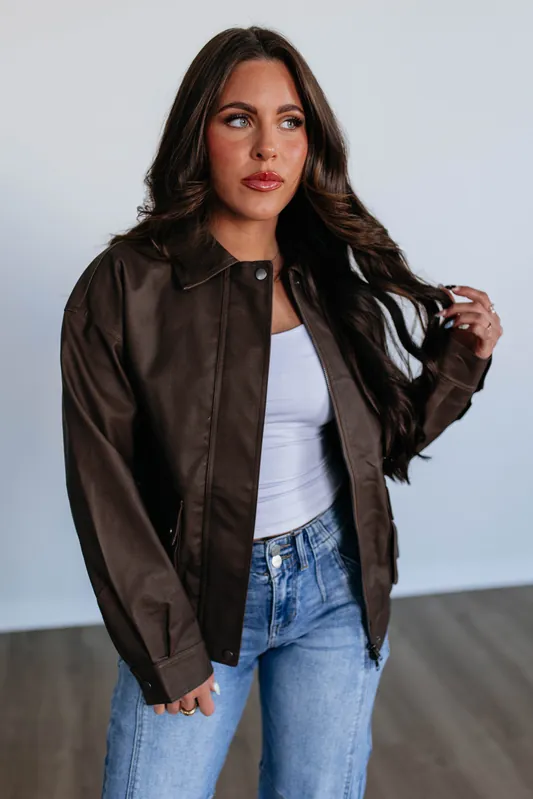 Jetta Leather Jacket - Bailey Rose