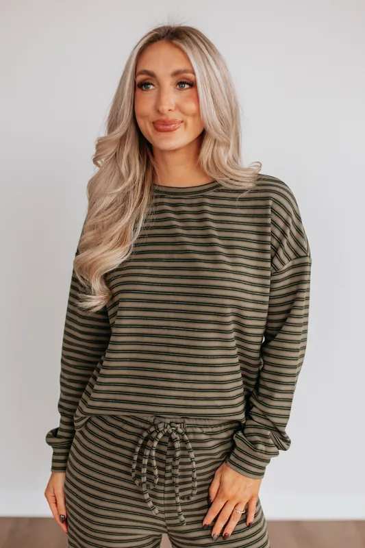 Devon Striped Top - Bailey Rose