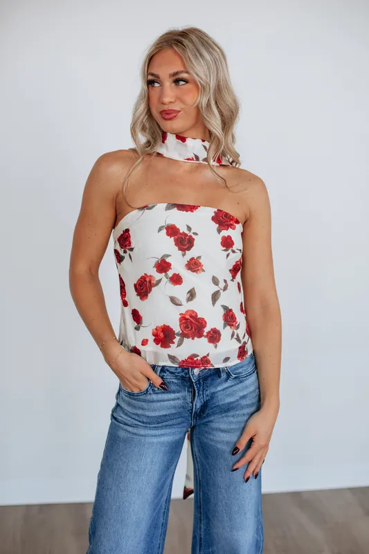 Astrielle Floral Top - Emory Park