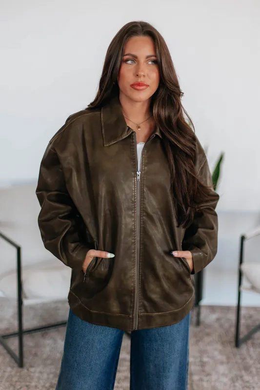 Lexus Leather Jacket - Sky To Moon