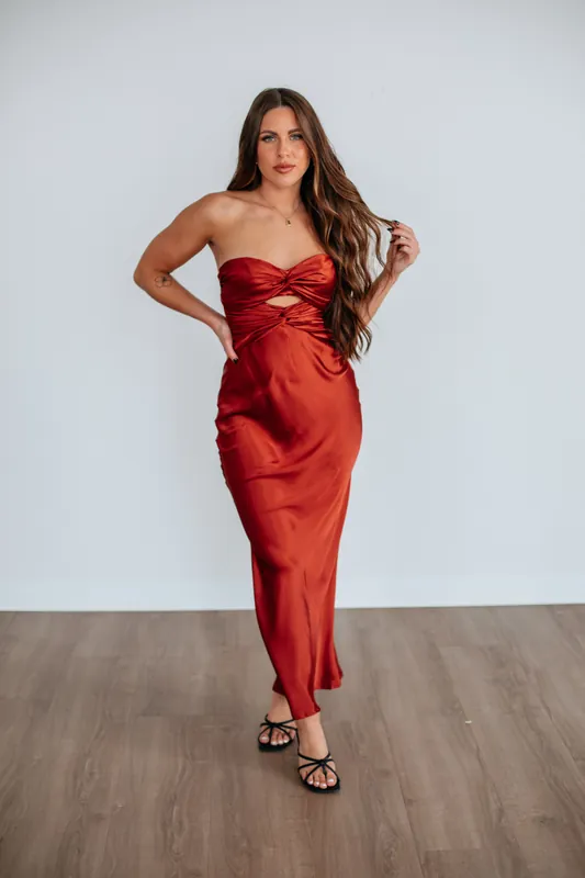 Show Stopper Midi Dress - One & Only