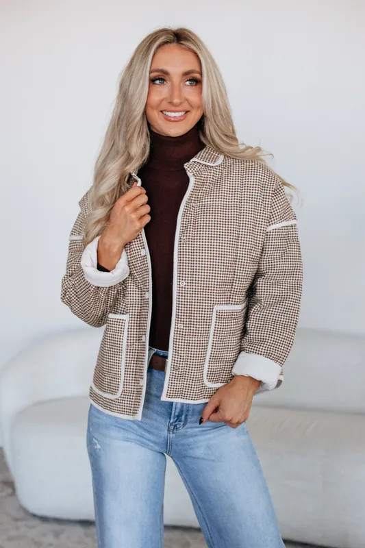 Jenelle Gingham Jacket - Wishlist