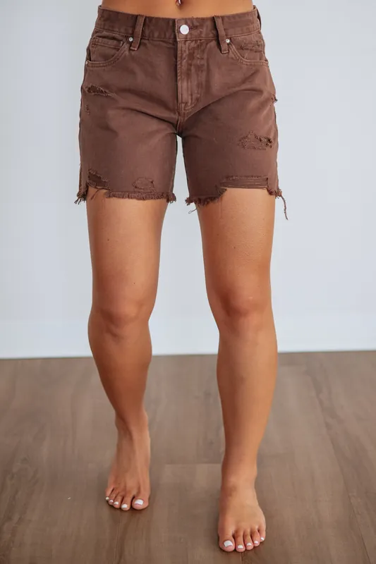 Emmy Mica Shorts - Mica Denim