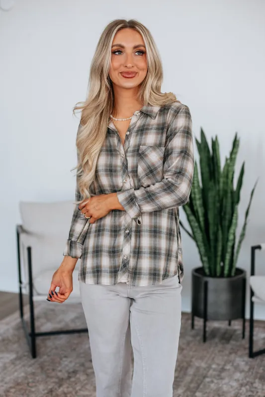 Corby Flannel Top - Be Cool