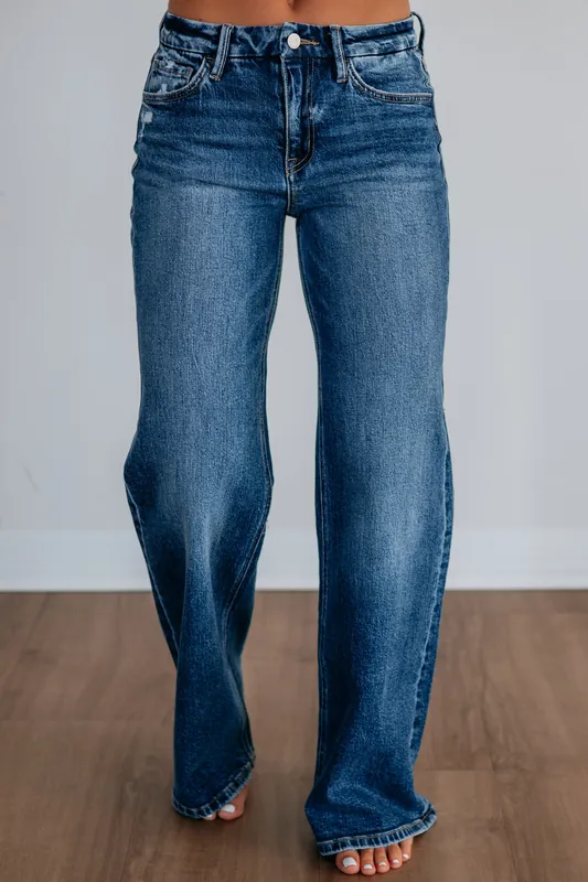 Olivia Vervet Jeans - Blissful