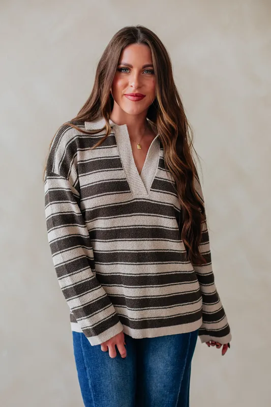 Jensen Striped Sweater - Promesa