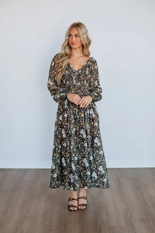 Augustine Maxi Dress - In Loom