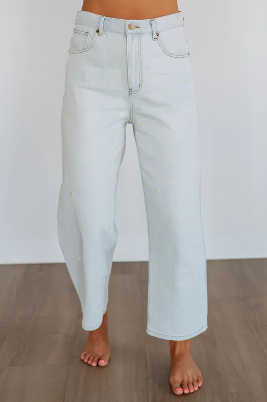 Britney Denim Pants - Miou Muse