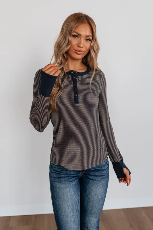 Aiden Striped Top - Doe and Rae