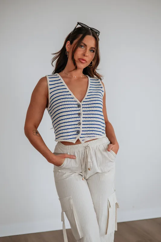 Reema Vest Top - By Together