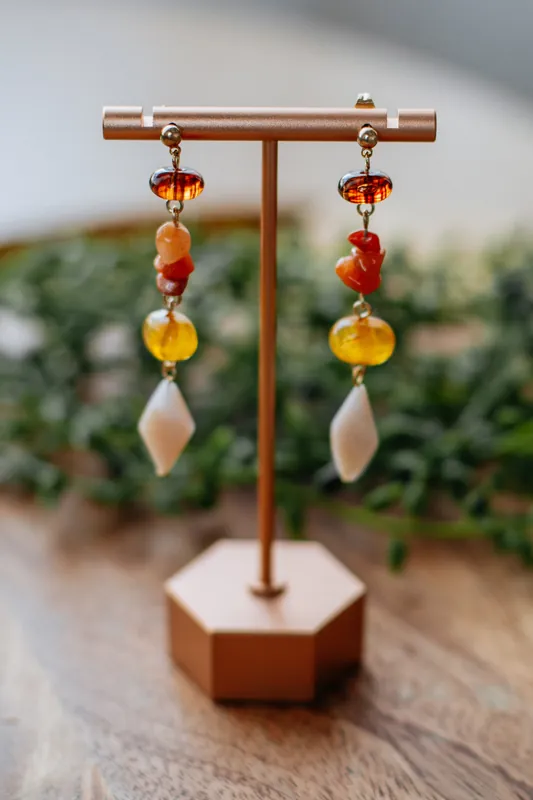Selah Beaded Earrings - Fame Accessories