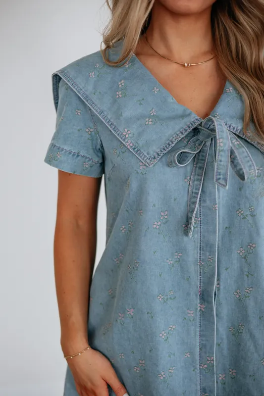 Brenda Denim Dress - Wishlist